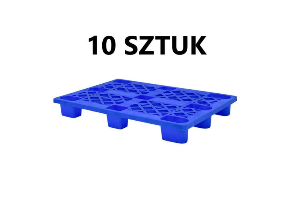 Paleta 10 sztuk Palety Plastikowe 120X80 - 10 sztuk