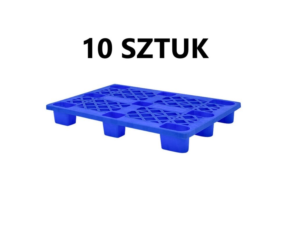 Palety Plastikowe 120X80 - 10 sztuk