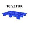 Paleta 10 sztuk Palety Plastikowe 120X80 - 10 sztuk