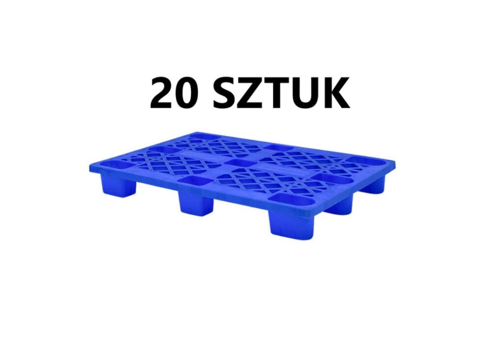 Paleta 20 sztuk Palety Plastikowe 120X80 - 20 sztuk
