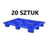 Paleta 20 sztuk Palety Plastikowe 120X80 - 20 sztuk